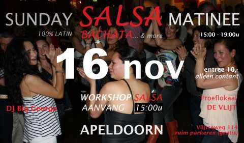 Sunday Salsa Matinee - 16 nov