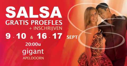 Salsa cursus gratis proefles Apeldoorn