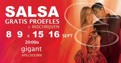 Salsa - gratis proefles Gigant Apeldoorn