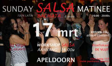 Sunday Salsa Matinee 17 maart